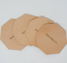  Winters, CA Leather Coasters